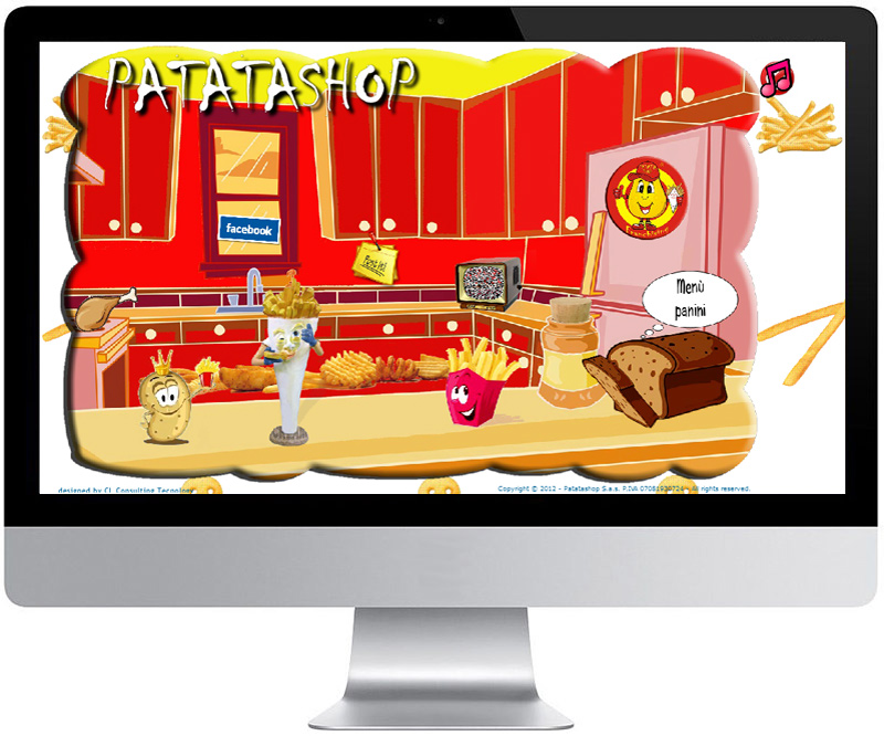Creazione Sito web Patatashop